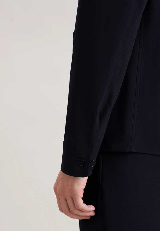 Regular Jacke in Dunkelblau |  Seidensticker Onlineshop