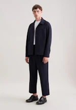 Regular Jacke Uni in Dunkelblau |  Seidensticker Onlineshop