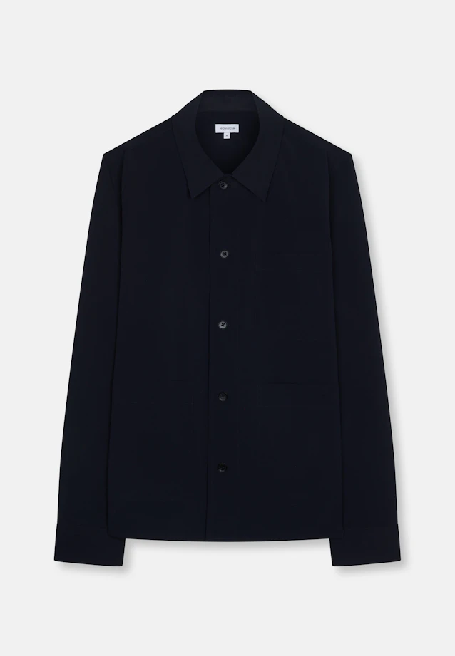 Regular Jacke in Dunkelblau |  Seidensticker Onlineshop