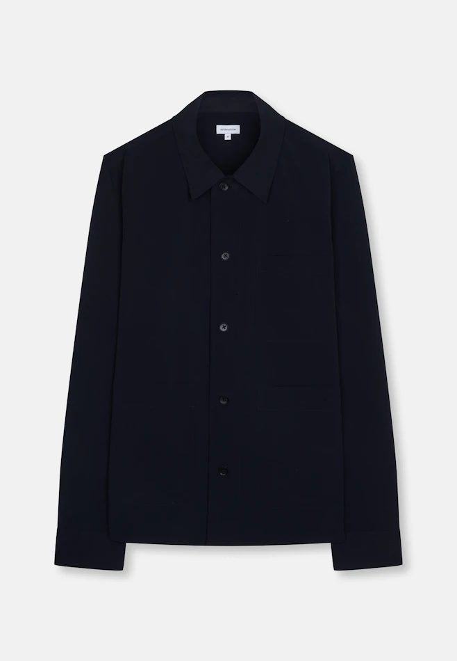 Regular Jacke Uni in Dunkelblau | Seidensticker Onlineshop