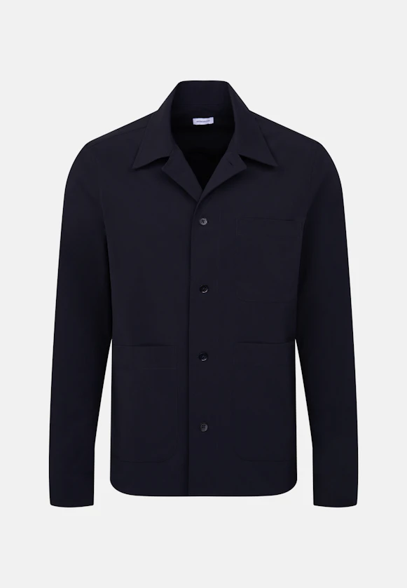 Regular Jacke in Dunkelblau |  Seidensticker Onlineshop