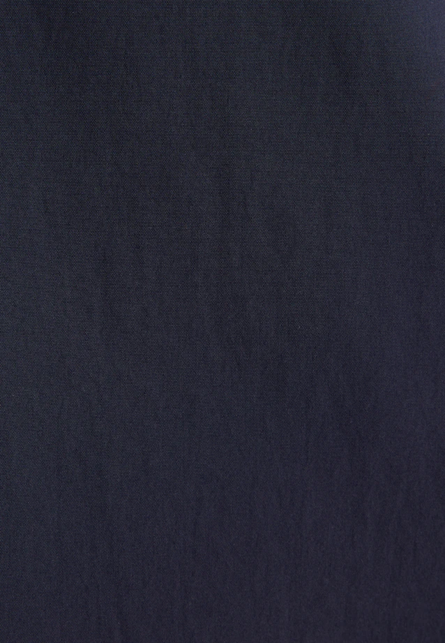 Regular Chemise décontractée Uni in Bleu Foncé |  Seidensticker Onlineshop