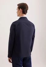 Regular Casual shirt Uni in Dunkelblau |  Seidensticker Onlineshop