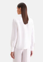 Hemdbluse aus 100% Leinen in Weiß |  Seidensticker Onlineshop