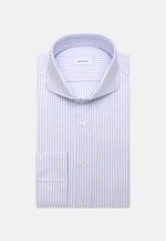 Slim Business Hemd Gestreift in Mittelblau |  Seidensticker Onlineshop