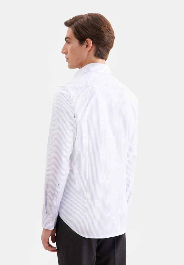 Slim Chemise d'affaires Rayures in Bleu Moyen |  Seidensticker Onlineshop