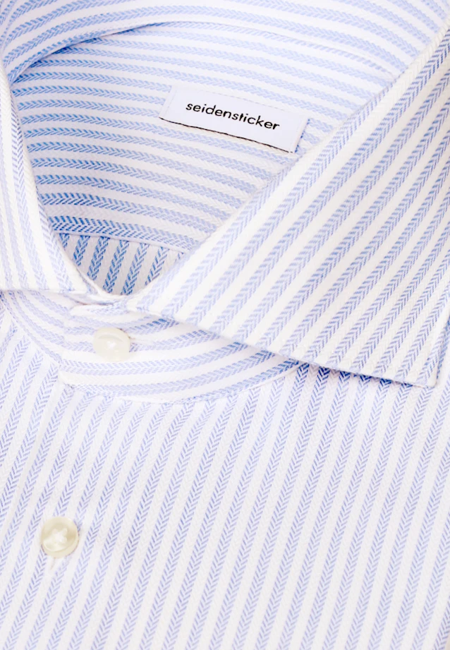 Slim Chemise d'affaires Rayures in Bleu Moyen |  Seidensticker Onlineshop