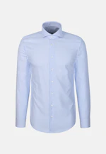 Slim Business Hemd Gestreift in Mittelblau |  Seidensticker Onlineshop