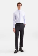 Shaped Business shirt Structure in Hellblau |  Seidensticker Onlineshop