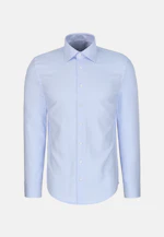 Shaped Chemise d'affaires Structure in Bleu Clair |  Seidensticker Onlineshop