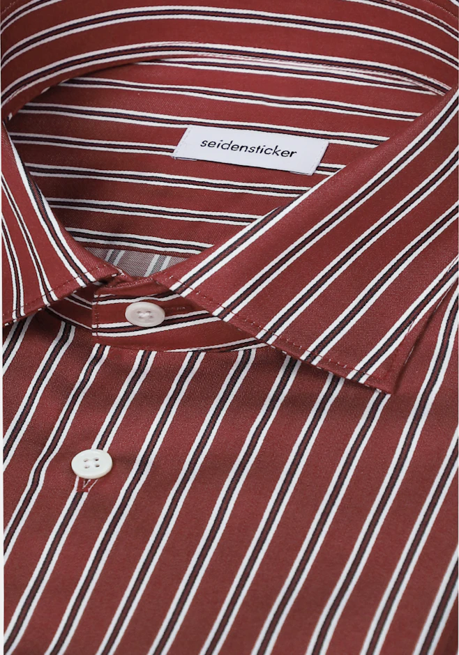 Slim Business shirt Stripes in Rot | Seidensticker online shop