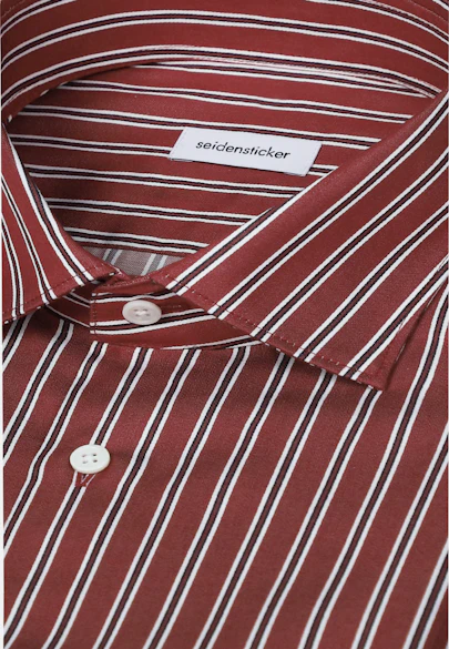 Slim Chemise d'affaires Rayures in Rouge |  Seidensticker Onlineshop