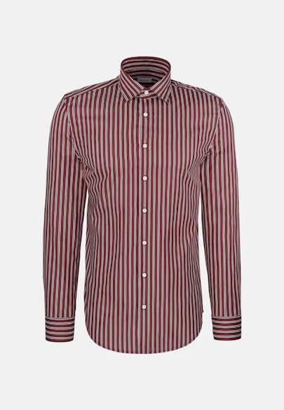 Slim Chemise d'affaires Rayures in Rouge |  Seidensticker Onlineshop