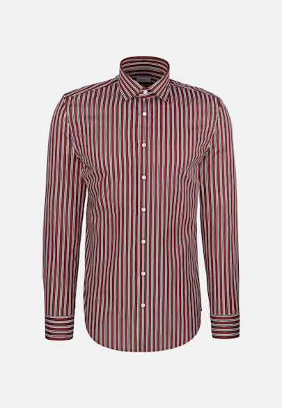 Slim Chemise d'affaires Rayures in Rouge |  Seidensticker Onlineshop