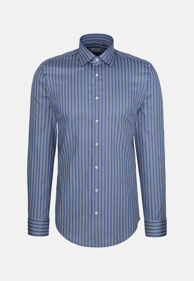 Slim Chemise d'affaires Rayures in Bleu Moyen |  Seidensticker Onlineshop