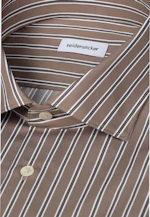 Slim Chemise d'affaires Rayures in Marron |  Seidensticker Onlineshop
