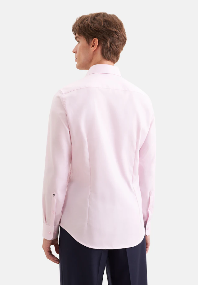 Slim Business Hemd Uni in Rosa |  Seidensticker Onlineshop