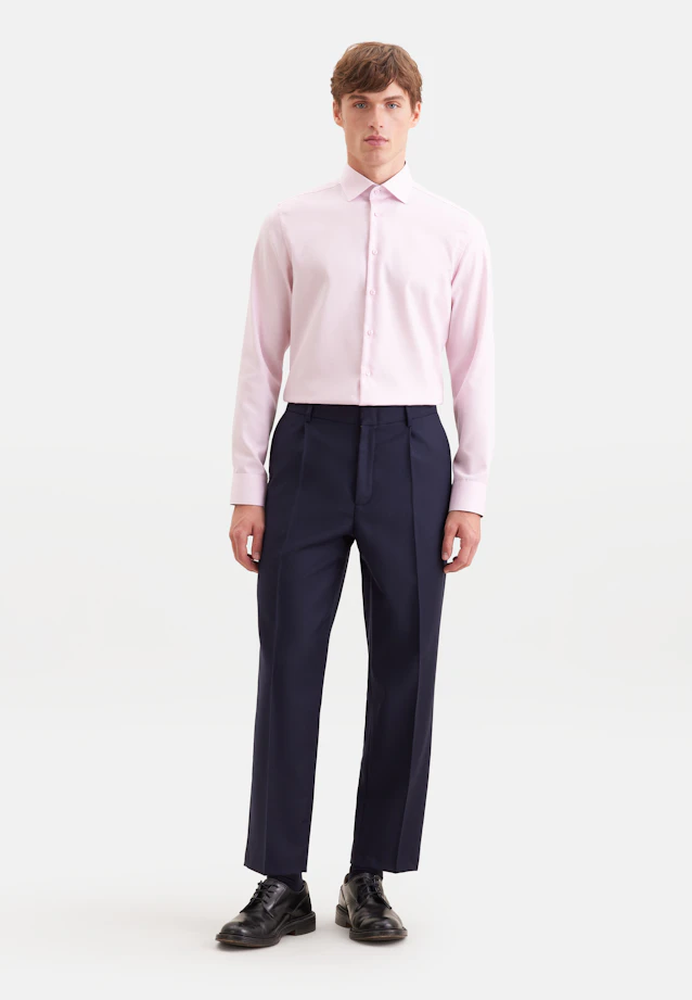 Slim Business Hemd Uni in Rosa |  Seidensticker Onlineshop