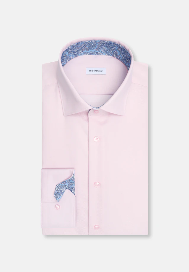 Slim Business Hemd Uni in Rosa |  Seidensticker Onlineshop