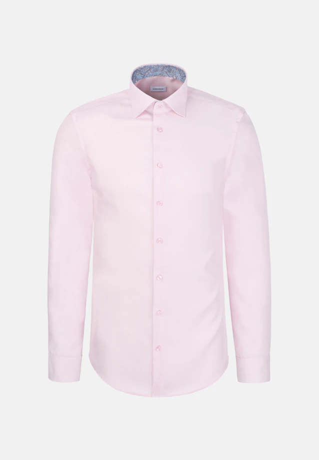 Slim Business Hemd Uni in Rosa |  Seidensticker Onlineshop