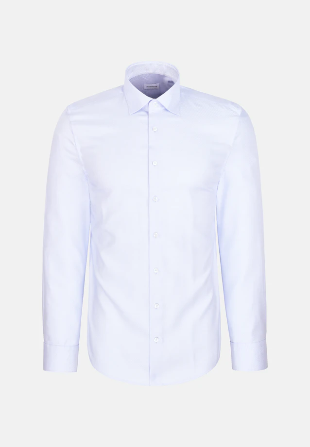 Slim Chemise d'affaires Structure in Bleu Clair |  Seidensticker Onlineshop