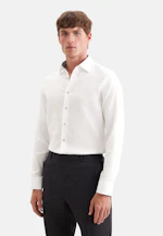 Slim Business shirt Structure in Weiß |  Seidensticker Onlineshop