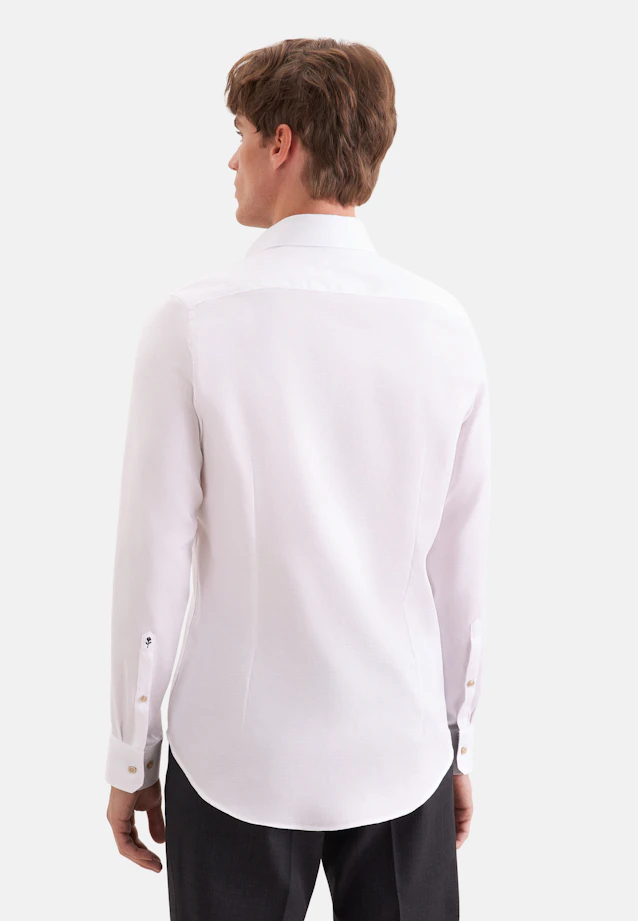 Slim Chemise d'affaires Structure in Blanc |  Seidensticker Onlineshop