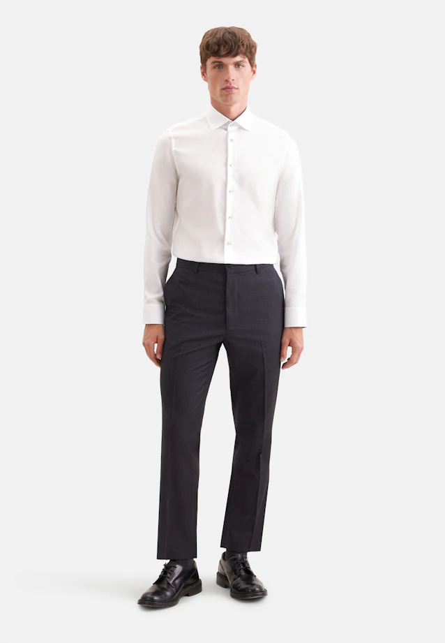 Slim Chemise d'affaires Structure in Blanc |  Seidensticker Onlineshop