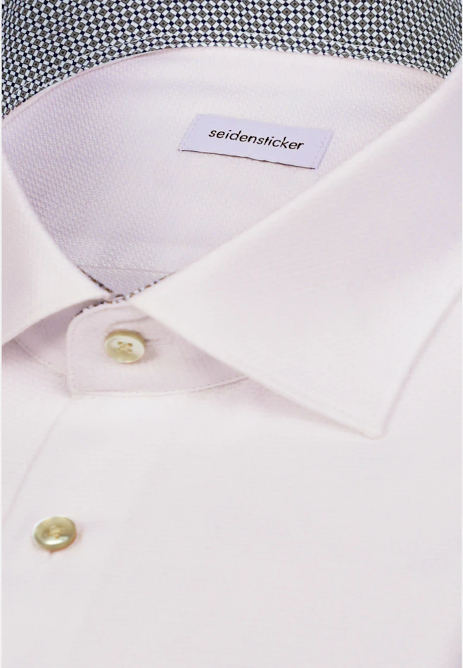 Slim Business Hemd Struktur in Weiß | Seidensticker Onlineshop