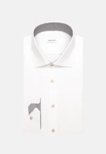Slim Business shirt Structure in Weiß |  Seidensticker Onlineshop