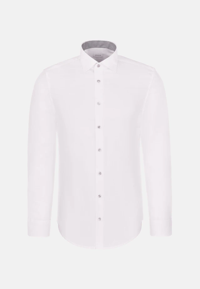 Slim Chemise d'affaires Structure in Blanc |  Seidensticker Onlineshop
