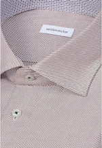 Slim Chemise d'affaires Structure in Marron |  Seidensticker Onlineshop