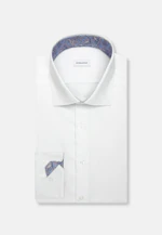 Shaped Business Hemd Uni in Weiß |  Seidensticker Onlineshop