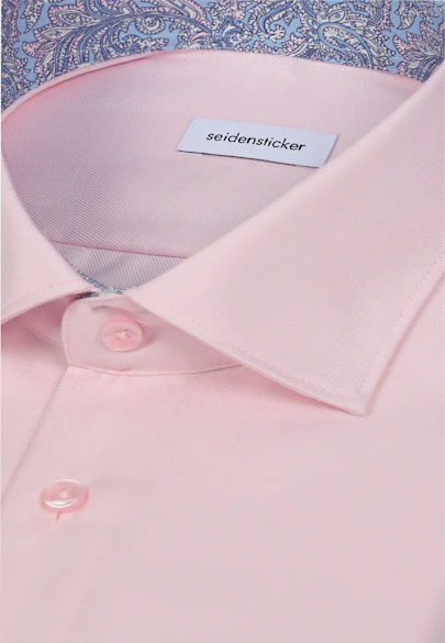 Shaped Business shirt Uni in Rosa |  Seidensticker Onlineshop