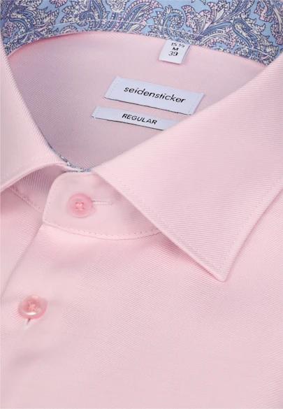 Shaped Business shirt Uni in Rosa |  Seidensticker Onlineshop