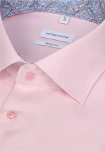 Shaped Business Hemd Uni in Rosa |  Seidensticker Onlineshop