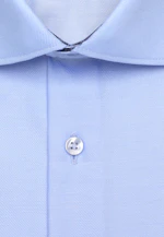 Shaped Chemise d'affaires Uni in Bleu Moyen |  Seidensticker Onlineshop