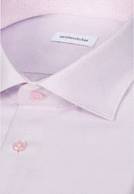 Shaped Business Hemd Struktur in Rosa |  Seidensticker Onlineshop