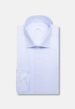 Shaped Business shirt Structure in Hellblau |  Seidensticker Onlineshop