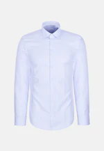 Shaped Business shirt Structure in Hellblau |  Seidensticker Onlineshop