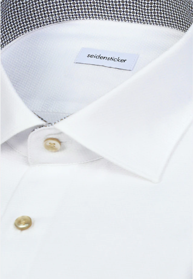 Shaped Chemise d'affaires Structure in Blanc |  Seidensticker Onlineshop