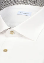 Shaped Business Hemd Struktur in Weiß |  Seidensticker Onlineshop