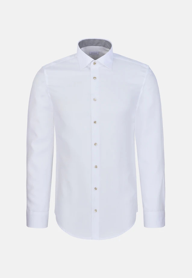 Shaped Chemise d'affaires Structure in Blanc |  Seidensticker Onlineshop