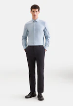 Shaped Business shirt Structure in Grün |  Seidensticker Onlineshop