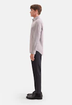 Shaped Business Hemd Struktur in Braun |  Seidensticker Onlineshop