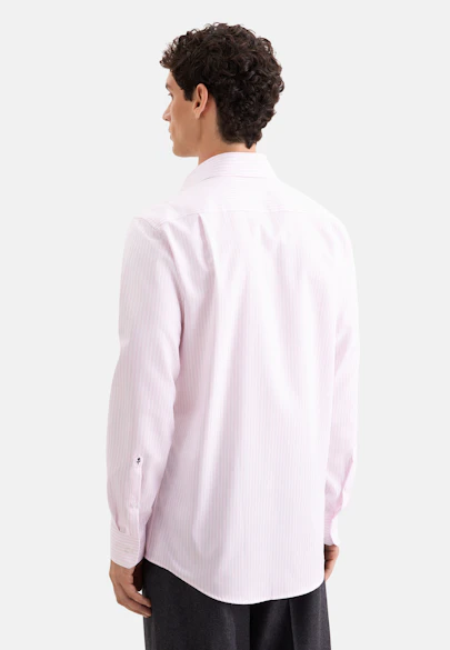 Regular Business Hemd Gestreift in Rosa |  Seidensticker Onlineshop