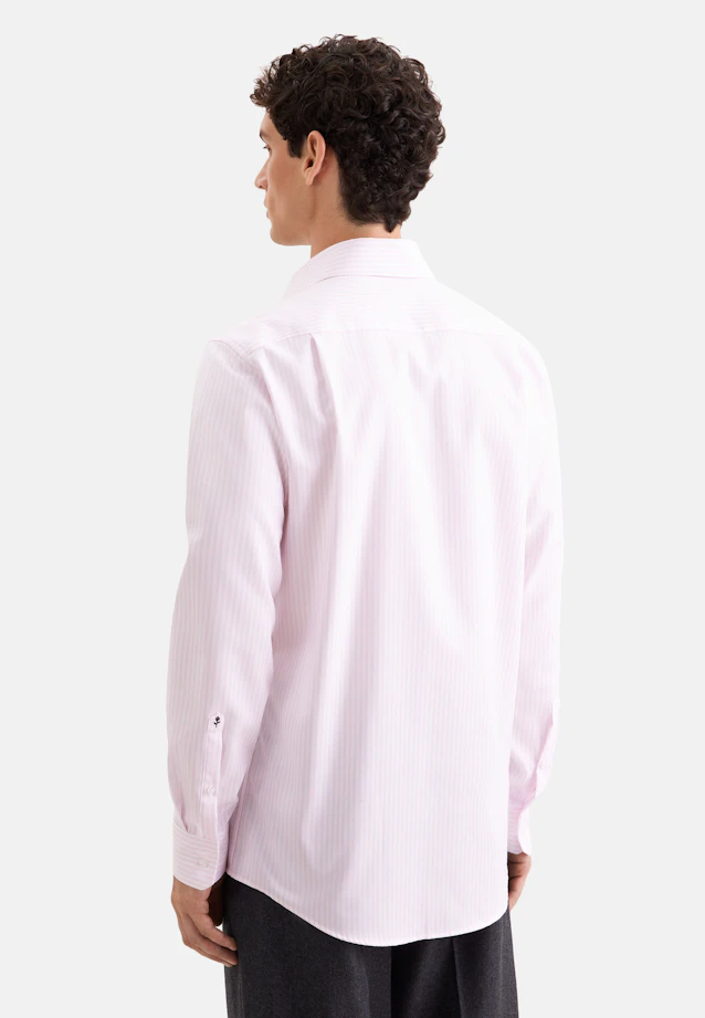 Regular Business Hemd Gestreift in Rosa |  Seidensticker Onlineshop