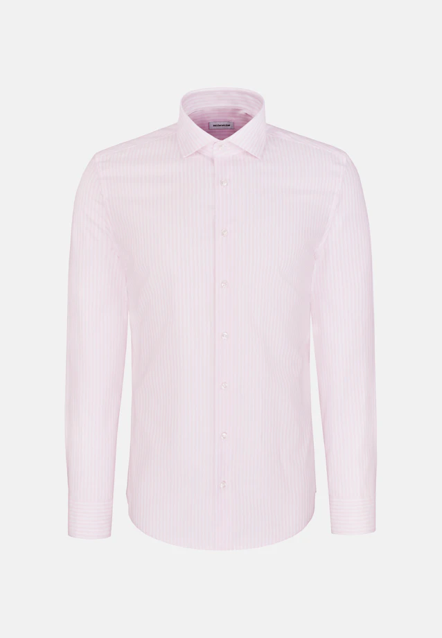 Regular Business Hemd Gestreift in Rosa |  Seidensticker Onlineshop