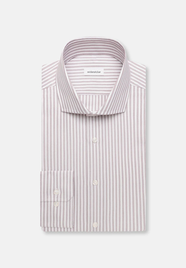 Regular Business shirt Stripes in Rot |  Seidensticker Onlineshop