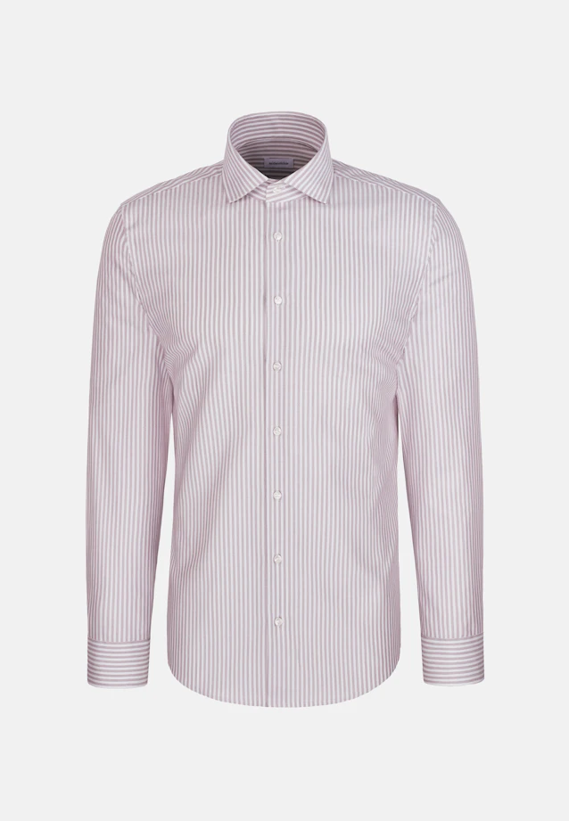 Regular Chemise d'affaires Rayures in Rouge |  Seidensticker Onlineshop